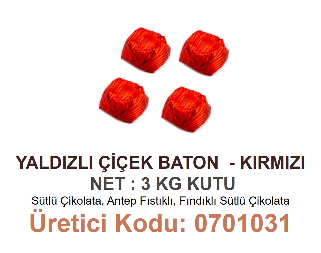 MLD-YALDIZLI ÇİÇEK BATON FISTIKLI-ÖZEL[ 3 KG ]