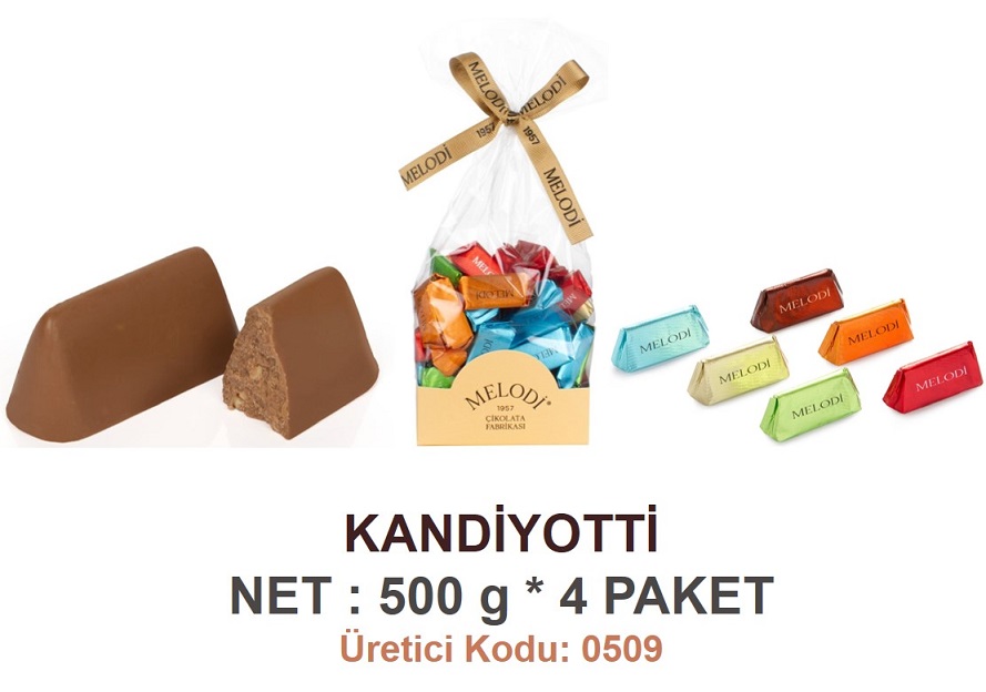 MLD - KANDİYOTTİ  [ 500 gr * 4 ADET ]