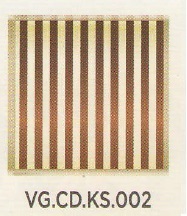 KOR.DEKOR KARE - DİK ÇİZGİLİ [ 288 ADET ]-KS.002