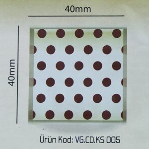 KOR.DEKOR KARE - BENEKLİ [ 288 ADET ]-KS.005