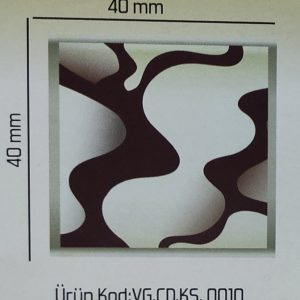KOR.DEKOR KARE - DALGALI [ 288 ADET ]-KS.010