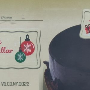 KOR.DEKOR DİKDÖRTGEN MUTLU YILLAR [100 AD]- NY.022