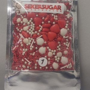 Ş&S SÜSLEME ŞEKERİ SPRINKLES [ 40 gr ]