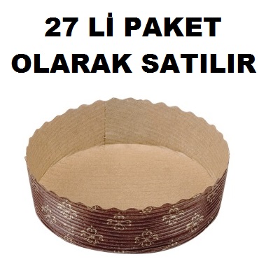 YUVARLAK KEK KALIBI 155*55 [ KÜÇÜK ][ 27 Lİ ]