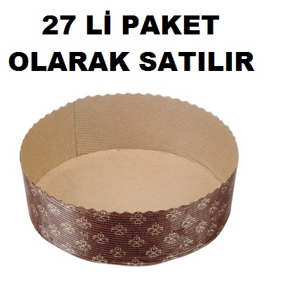 YUVARLAK KEK KALIBI 170*55 [ BÜYÜK ][ 27 Lİ ]