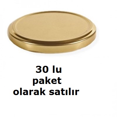 SARI KAPAK - MAGNOLYA KAVANOZU İÇİN [ 30 ADET ]